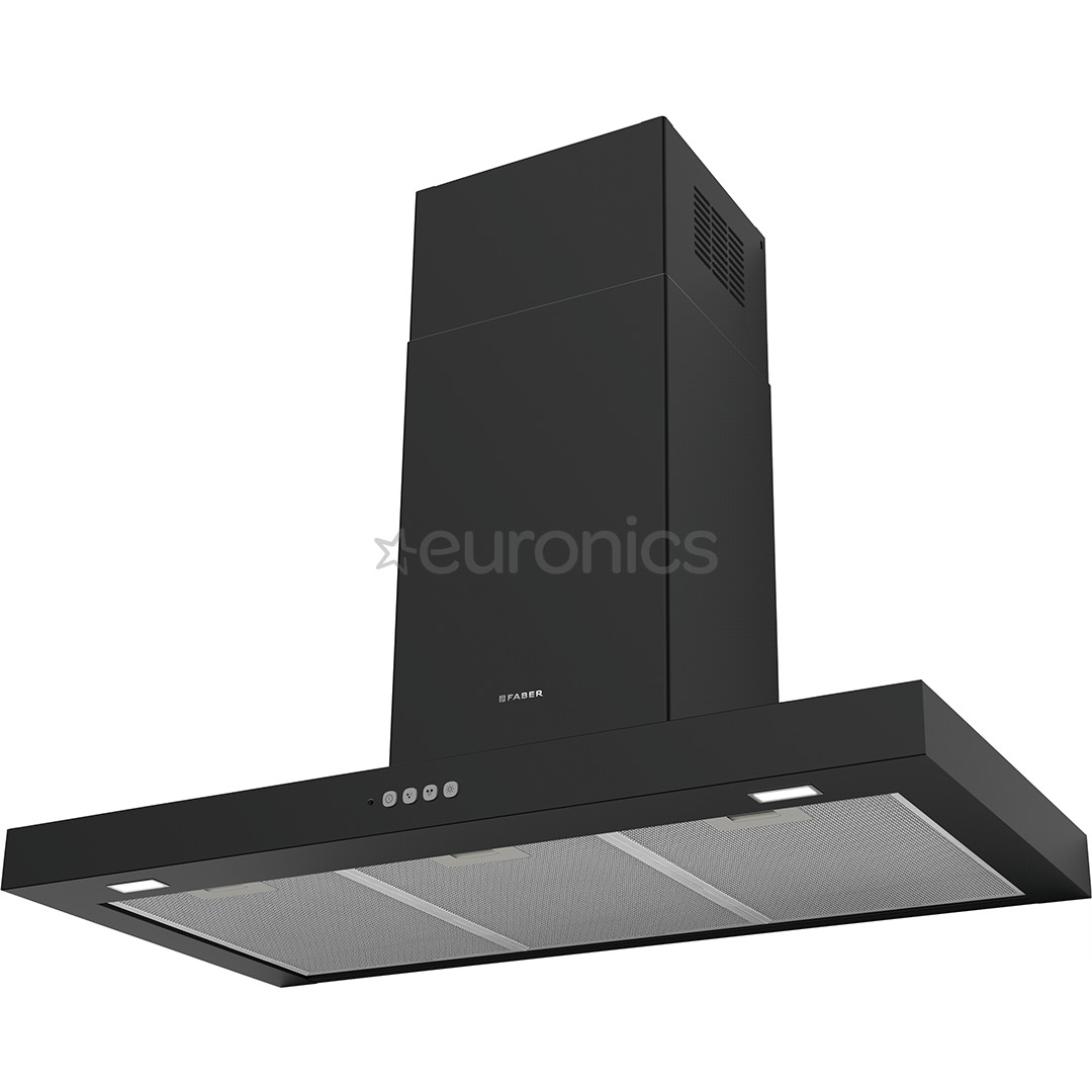 Faber STILO COMFORT BK MATT A90, 710 m³/h, mattmust - Õhupuhasti