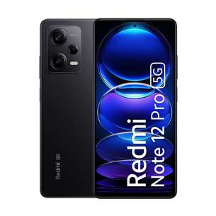 Xiaomi Redmi Note 12 Pro 5G, black - Smartphone