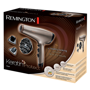 Remington Keratin Protect, 2200 W, beež - Föön