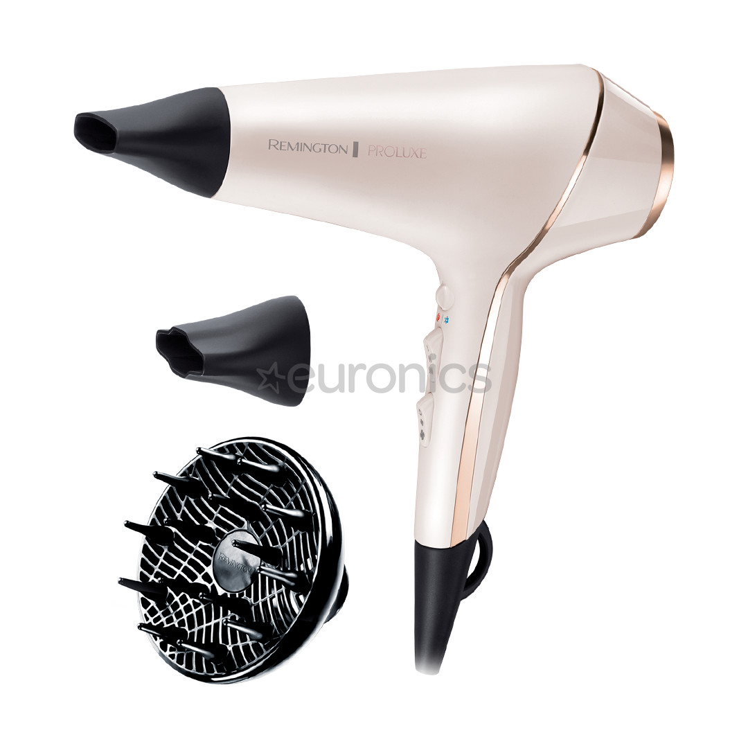 Remington ProLuxe, 2400 W, pärlvalge - Föön