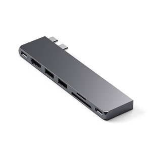 Satechi Pro Hub Slim, space gray - USB hub