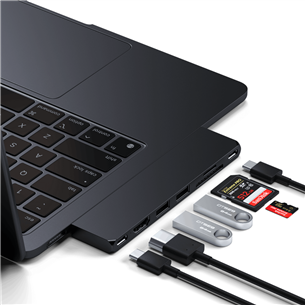 Satechi Pro Hub Slim, midnight - USB hub