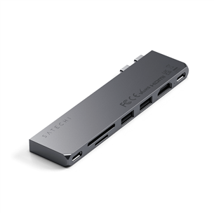 Satechi Pro Hub Slim, space gray - USB hub