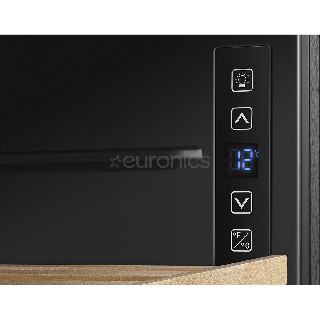 Hisense, 30 бутылок, черный - Винный шкаф