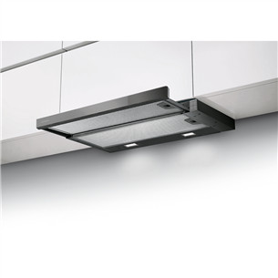 Faber FLEXA NG GLASS LUX BK A60, 420 m³/h, black - Built-in cooker hood 315.0635.137