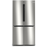Bosch Series 4, No Frost, 605 L, 183 cm, stainless steel - SBS-Refrigerator