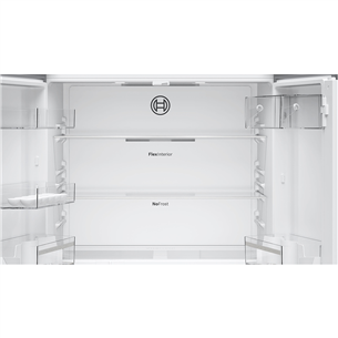 Bosch Seeria 4, No Frost, 605 L, 183 cm, roostevaba teras - SBS-Külmik