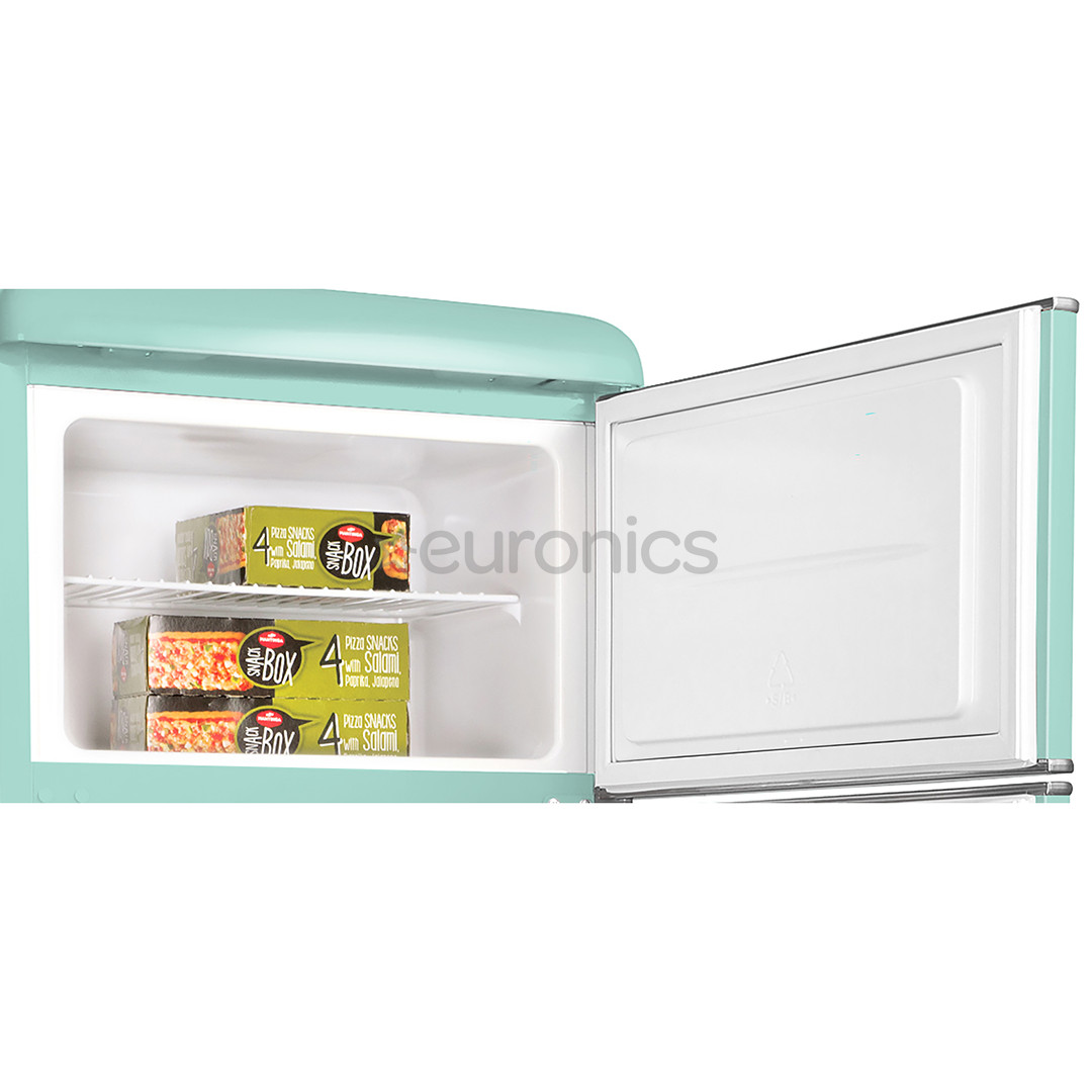 Snaige, Retro, 209 л, высота 148 см, бирюзовый - Холодильник