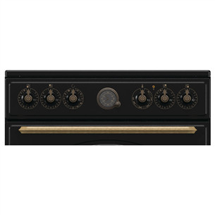 Gorenje, 11 funktsiooni, 71 L, laius 60 cm, must - Keraamiline pliit