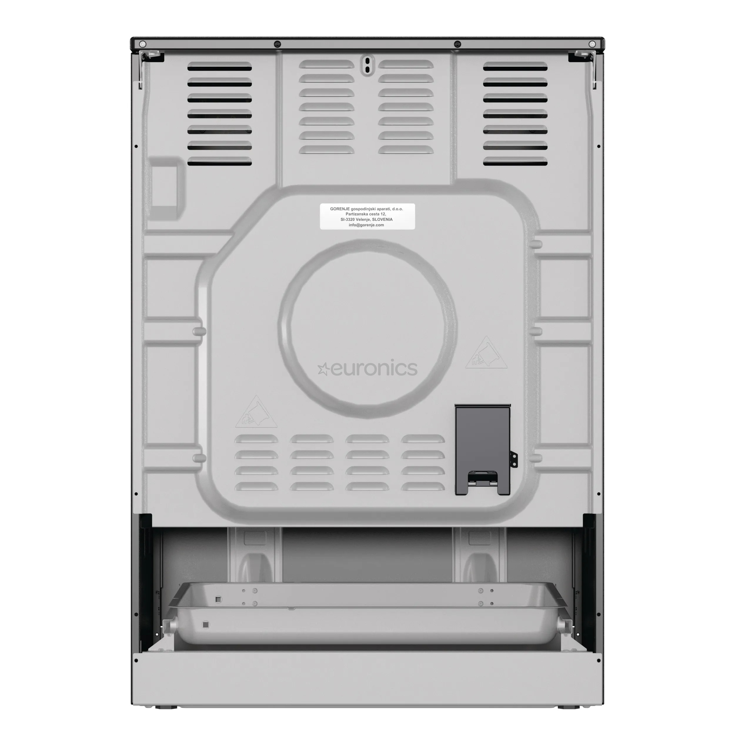 Gorenje, 11 funktsiooni, 71 L, laius 60 cm, must - Keraamiline pliit