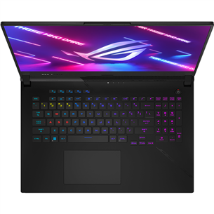 ASUS ROG Strix SCAR 17, 17.3'', WQHD, 240 Hz, Ryzen 9, 32 GB, 1 TB, RTX 4080, ENG, must - Sülearvuti