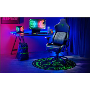 Razer Team Floor Mat, must/roheline - Põrandamatt