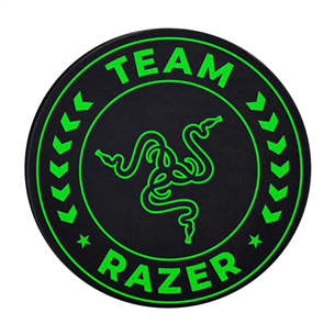 Razer Team Razer Floor Rug, black/green - Floor rug