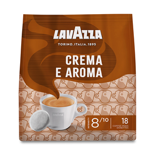 Lavazza Crema E Aroma, 18 порций - Кофейные подушечки
