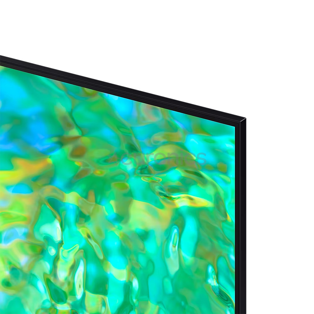 Samsung Crystal CU8000, 55'', Ultra HD, LED LCD, jalad äärtes, must - Teler