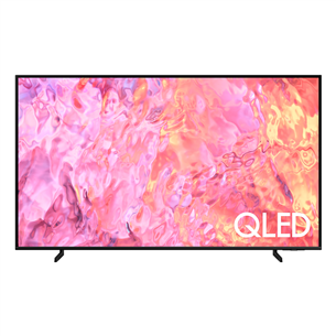 Samsung Q60C, 65", Ultra HD, QLED, боковые ножки, черный - Телевизор