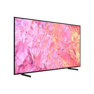 Samsung Q60C, 65", Ultra HD, QLED, jalad äärtes, must - Teler