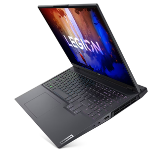 Lenovo Legion 5 Pro 16IAH7H, 16", WQXGA, 165 Гц, i5, 16 ГБ, 512 ГБ, RTX 3060, серый - Ноутбук