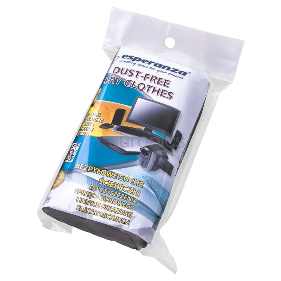 Esperanza ES108 Dust-Free Dry Cloths - Cleaning cloths