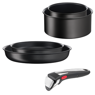 Tefal Ingenio Unlimited On, 5 предметов - Комплект кастрюль и сковородок + съемная ручка