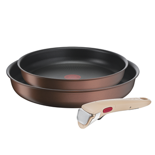 Tefal Ingenio Eco Respect, 3 предмета - Комплект сковородок + съемная ручка L7609053