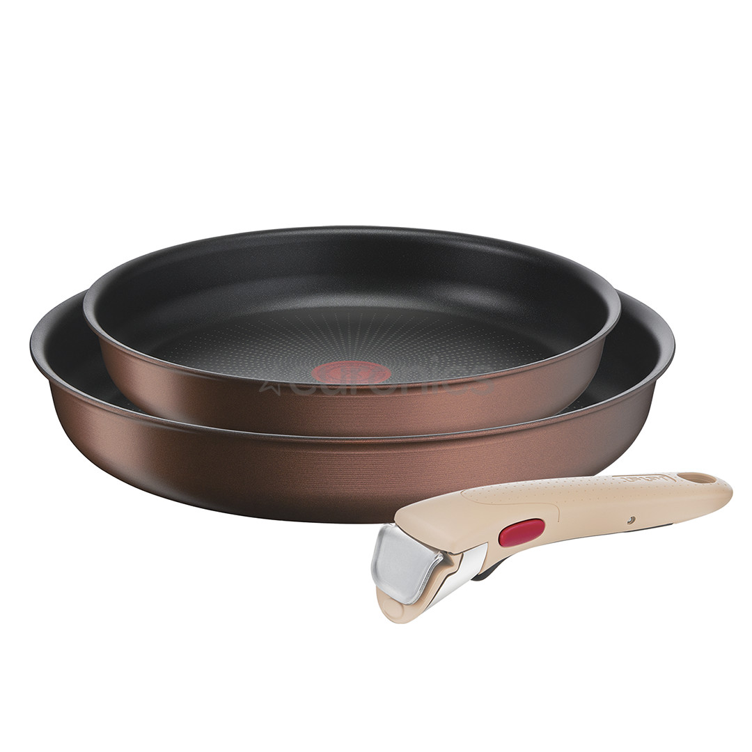 Tefal Ingenio Eco Respect, 3-piece Set - Frypans + removable handle