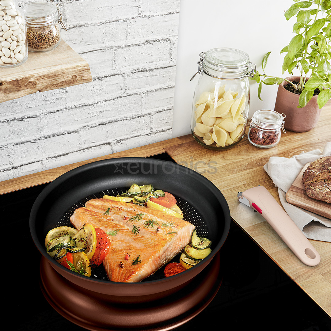 Tefal Ingenio Eco Respect, 3-piece Set - Frypans + removable handle