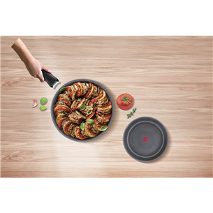 Tefal Ingenio Natural Force, 8-piece Set - Frypans and saucepans + removable handle