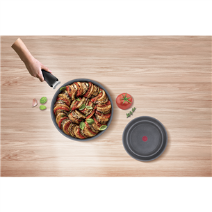 Tefal Ingenio Natural Force, 8 предметов - Комплект кастрюль и сковородок + съемная ручка