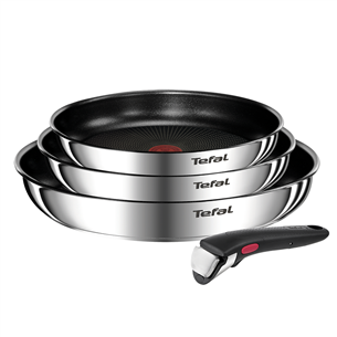 Tefal Ingenio Emotion, 4 предмета, 22/24/28 см - Комплект сковородок + съемная ручка