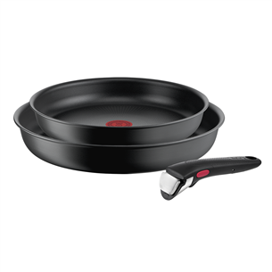 Tefal Ingenio Ultimate, 3 предмета, 24/28 см - Комплект сковородок + съемная ручка