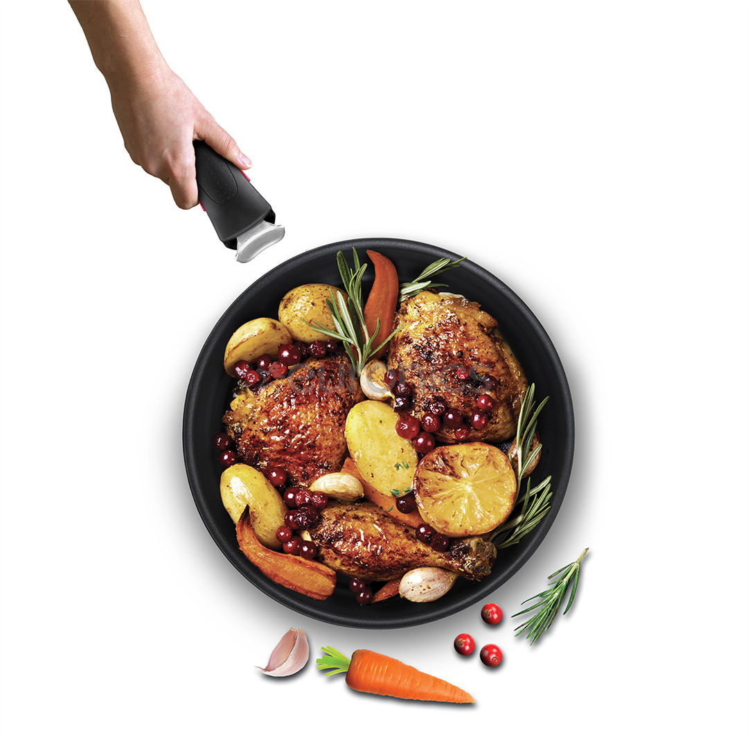Tefal Ingenio Ultimate, 3-osaline, 24/28 cm - Pannide komplekt