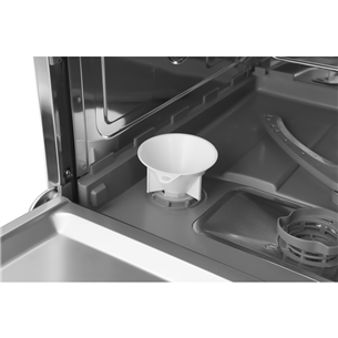 Hansa, mini, 6 place settings, black - Free standing dishwasher