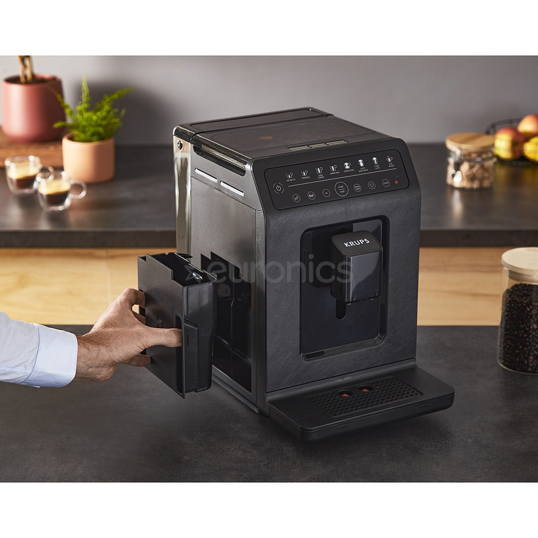 Krups Evidence Eco-Design, must - Automaatne espressomasin