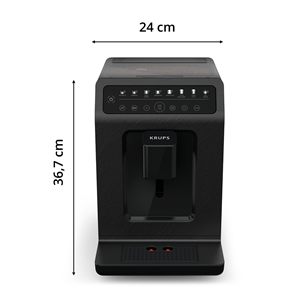 Krups Evidence Eco-Design, black - Automatic espresso machine
