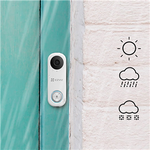 EZVIZ DB1C Kit, white - Wireless video doorbell kit