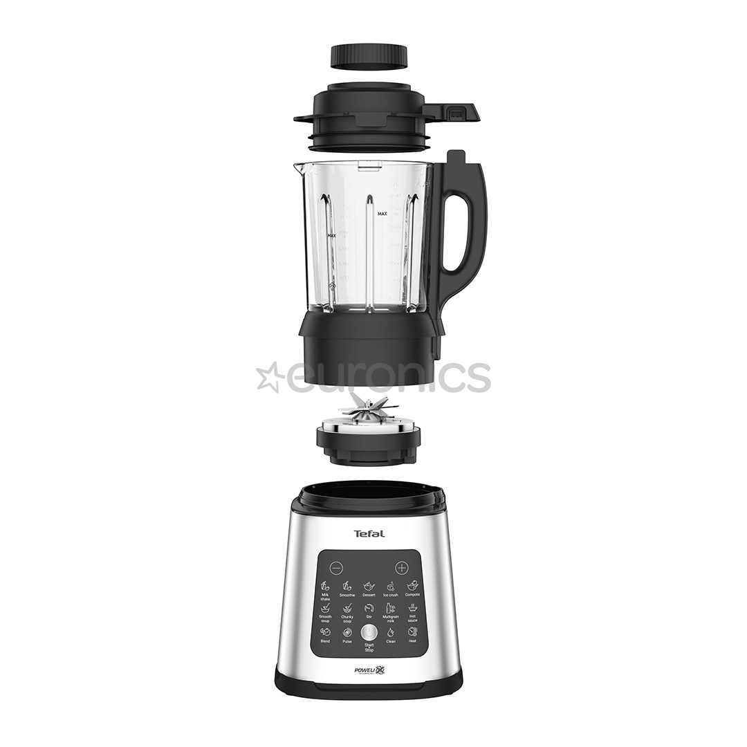 Tefal Perfectmix Cook, 1400 W, hõbedane - Kuumutusfunktsiooniga blender