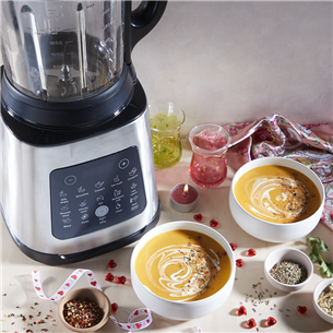 Tefal Perfectmix Cook, 1400 W, silver - Heating high-speed blender