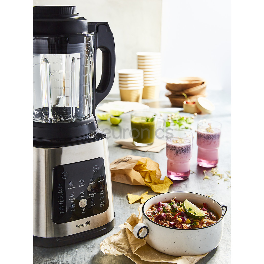 Tefal Perfectmix Cook, 1400 W, hõbedane - Kuumutusfunktsiooniga blender