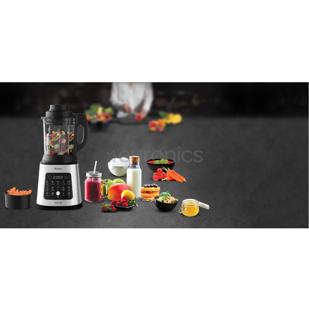 Tefal Perfectmix Cook, 1400 W, hõbedane - Kuumutusfunktsiooniga blender