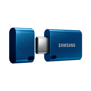 Samsung USB-C, 128 GB, tumesinine - Mälupulk