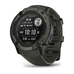 Garmin Instinct 2X Solar, темно-зеленый - Спортивные часы 010-02805-05