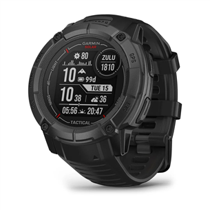 Garmin Instinct 2X Solar, Tactical Edition, must - Spordikell 010-02805-03