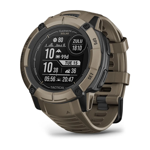 Garmin Instinct 2X Solar, Tactical Edition, brown - Sports watch