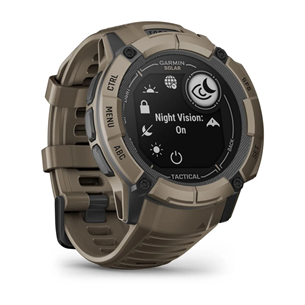 Garmin Instinct 2X Solar, Tactical Edition, brown - Sports watch