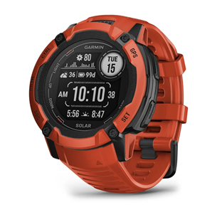 Garmin Instinct 2X Solar, punane - Spordikell