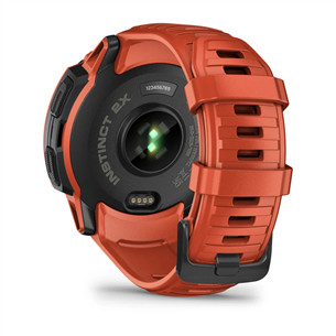 Garmin Instinct 2X Solar, красный - Спортивные часы