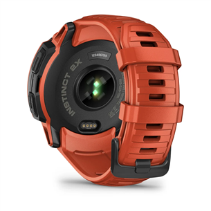 Garmin Instinct 2X Solar, red - Sports watch