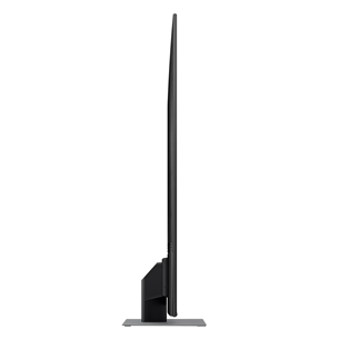 Samsung Q70C, 55'', Ultra HD, QLED, central stand, gray/black - TV