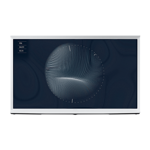 Samsung Lifestyle TV The Serif LS01B, 55'', Ultra HD, QLED, HDR, white - TV QE55LS01BGUXXH